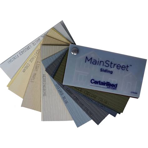 certainteed mainstreet siding electrical box|Certainteed mainstreet siding color chart.